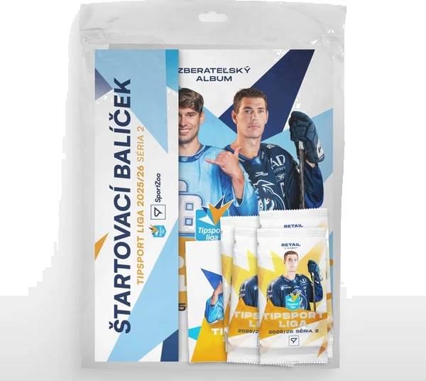 Hokejové kartičky SportZoo - Tipsport liga 2025/26 - 2. série Startovací balíček