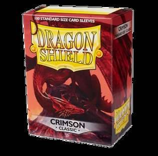 Dragon Shield 100ks - Crimson