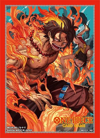 Ochranné obaly na karty One Piece - Portgas D. Ace Official Card Sleeves (70 ks)
