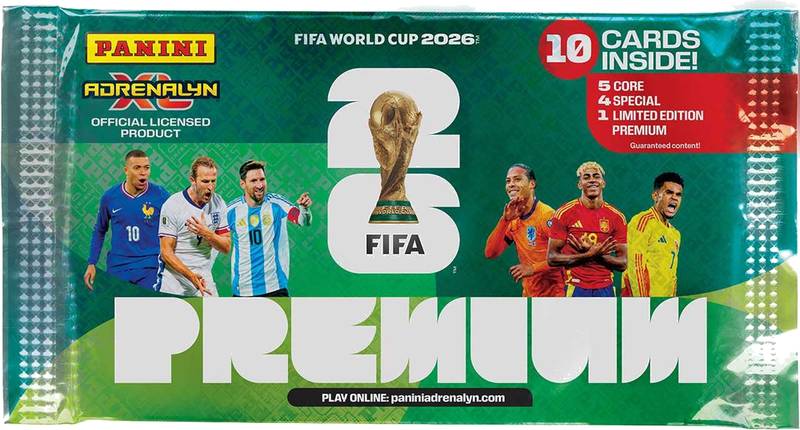 FIFA World Cup 2026: Adrenalyn - Premium Packet