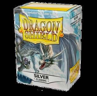 Dragon Shield 100ks - Classic Silver
