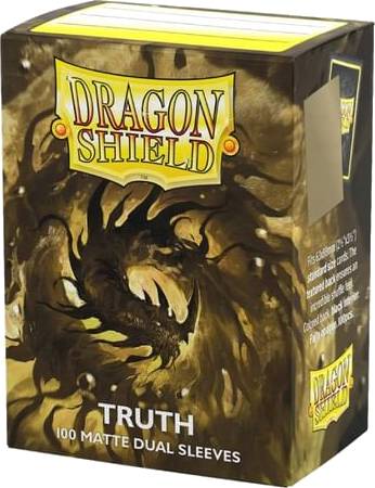 Obaly na karty Dragon Shield 63 x 88 mm - Truth, oboustraně matné