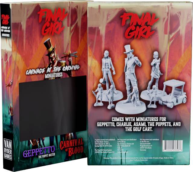 Final Girl: Carnage at the Carnival Miniatures