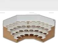 Rohový stojan na barvy (průměr 36mm)