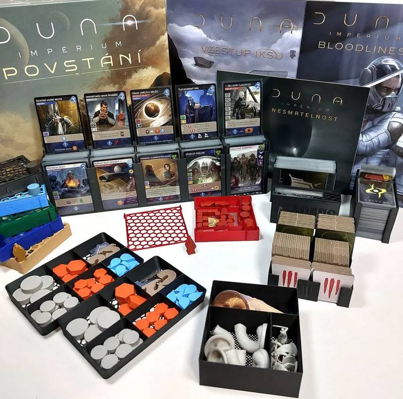 Custom 3D insert Duna: Impérium – Povstání / Uprising + 3 Rozšíření