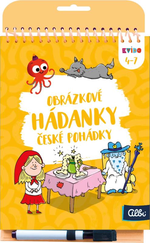 Kvído - Obrázkové hádanky 2 České pohádky