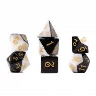 Dice Set Fable: Alice - Black/White (7)