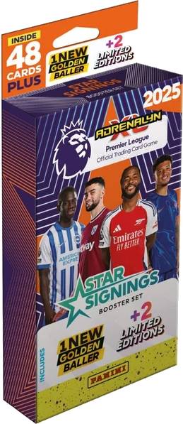 Fotbalové karty PANINI Premier League 2024/2025 - Adrenalyn Star Signings