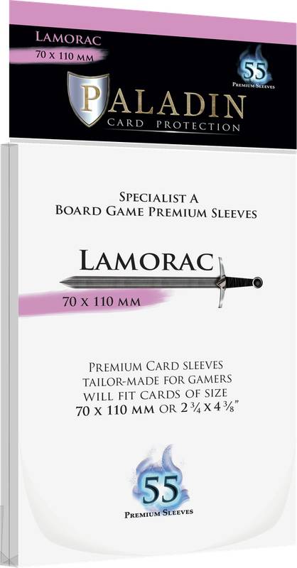 Obaly na karty Paladin - Lamorac - 70 x 110 mm 55 ks