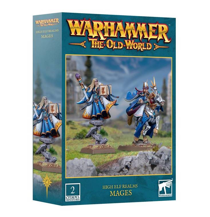 Warhammer The Old World - High Elf Realms: Mages