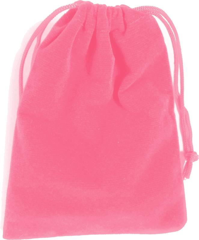 Semišový pytlík 9 x 12 cm (13 barev) Barva: Růžová