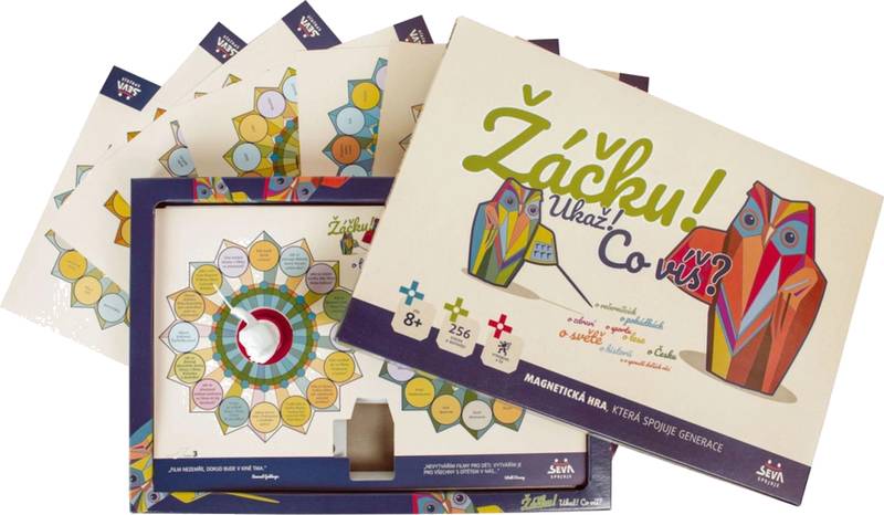 Žáčku! Ukaž! Co víš? - společenská magnetická hra