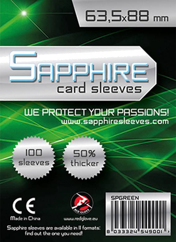 Obaly na karty 63,5 x 88 mm Sapphire