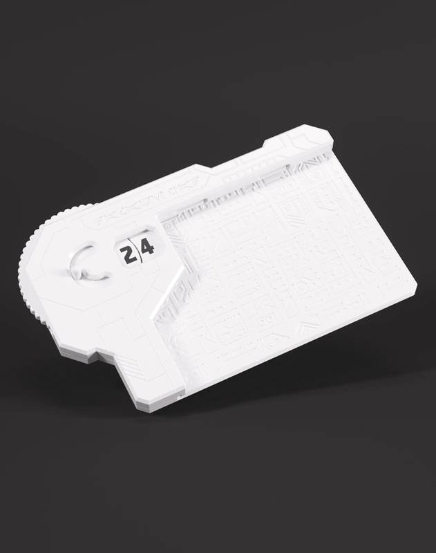 Počítadlo životů Star Wars: Unlimited - Damage Pad White