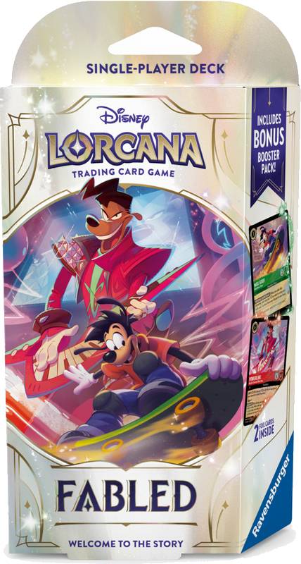 Disney Lorcana TCG: Fabled - Starter Deck - Amber & Sapphire