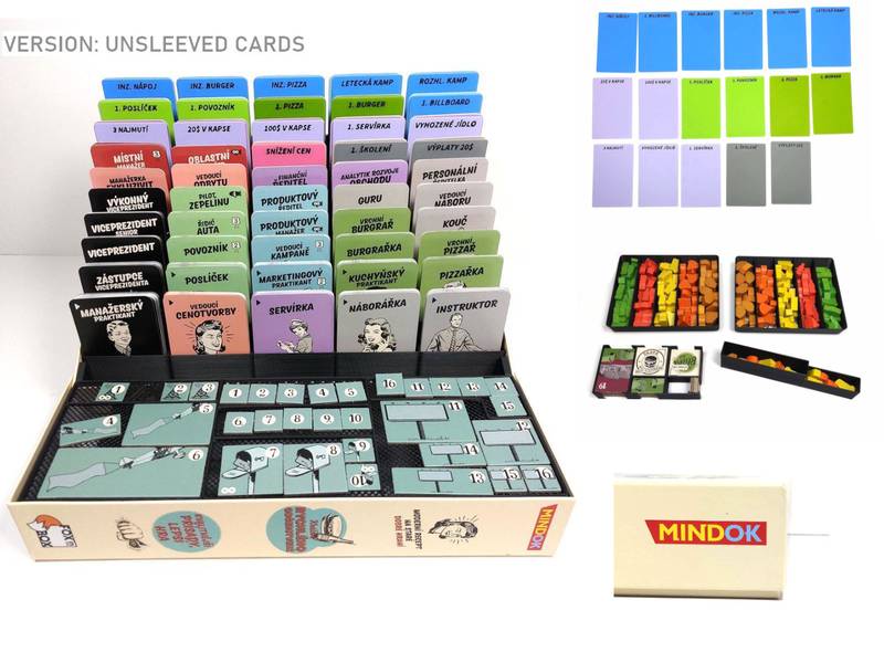 Králové Rychlého Občerstvení - Neobalené karty NENÍ HRA! Insert: Food Chain Magnate