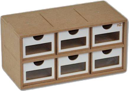 Stojan a modul na barvy (6 zásuvek)