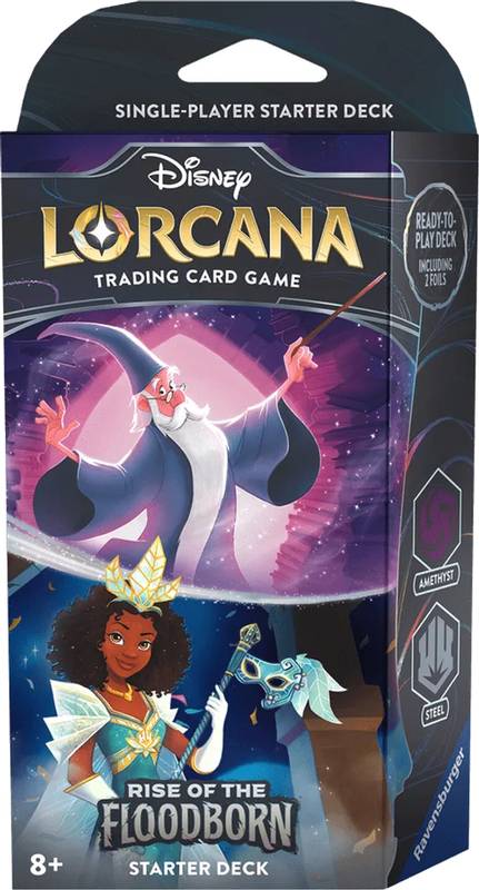 Disney Lorcana TCG: Rise of the Floodborn - Starter Deck Amethyst/Steel
