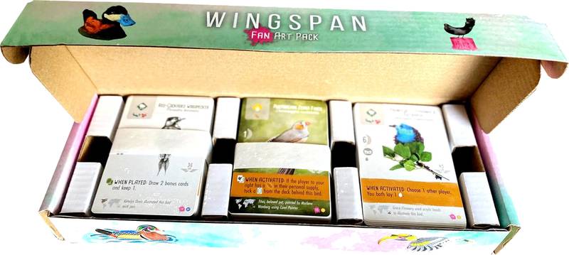Wingspan Fan Art Cards