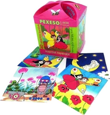 Maková panenka - Pexeso v ozdobné maxi krabičce