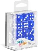 Dice Set Translucent Blue - D6 16mm (12x)