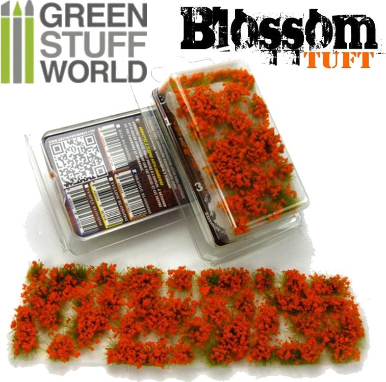 Green Stuff - Blossom Tuft - Orange
