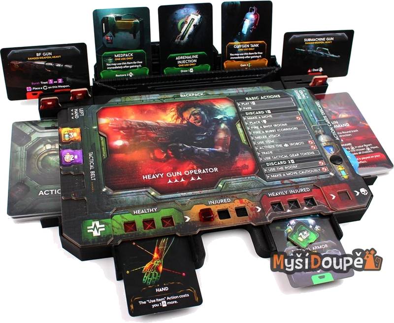 Nemesis: Odplata - Deska hráče