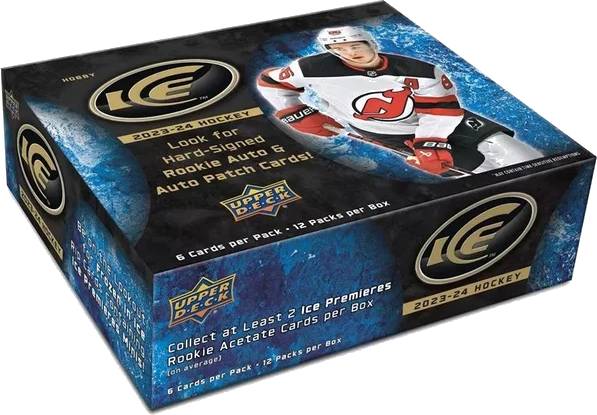 Hokejové karty 2023-24 Upper Deck Ice Hockey Hobby Box