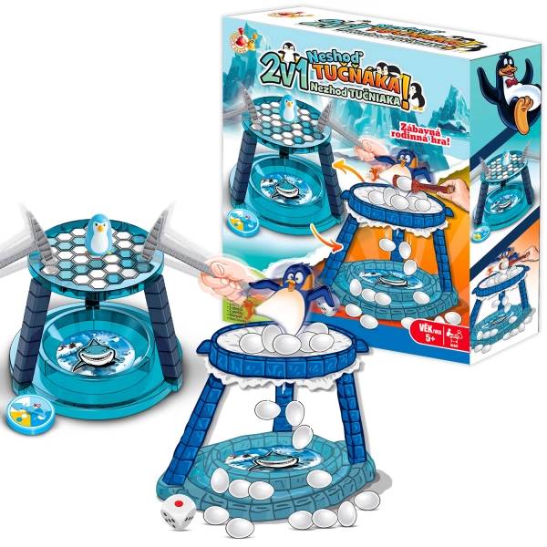 STUDO GAMES - 2v1 Neshoď tučňáka!