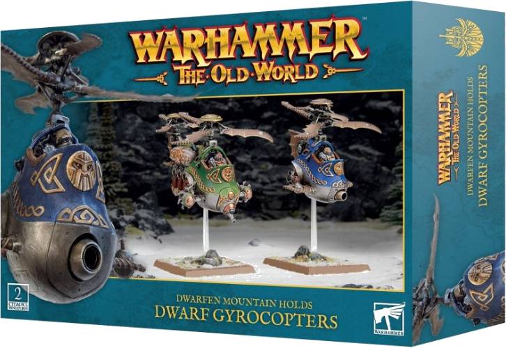 Warhammer The Old World - Dwarfen Mountain Holds: Dwarf Gyrocopters