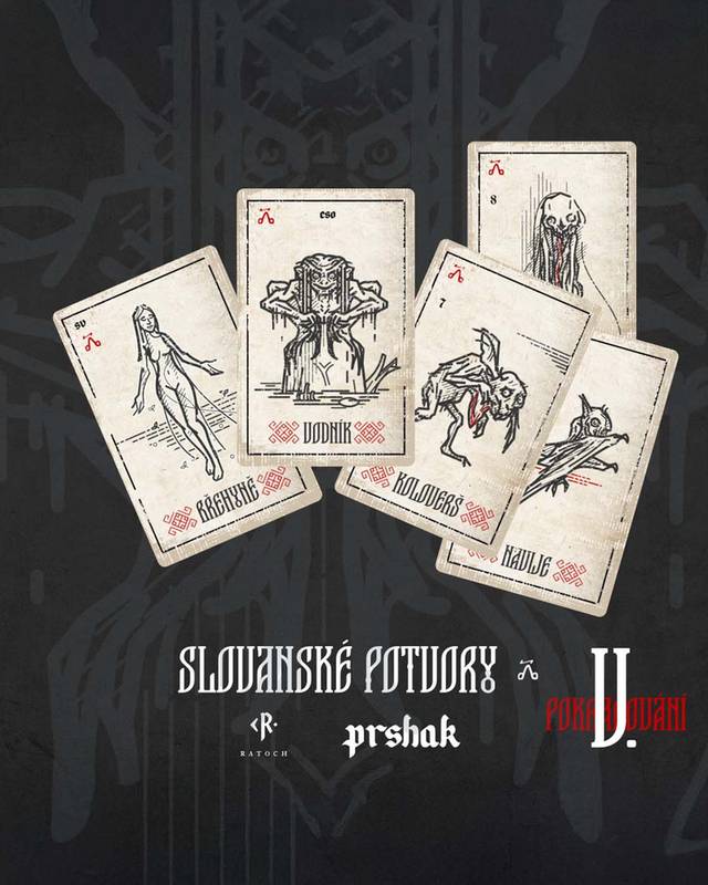 Slovanské potvory 5 - karty, rozšíření pro Prshak