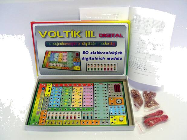 Voltík III. - společenská hra na baterie v krabici