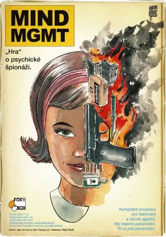 MIND MGMT: Hra o psychické špionáži