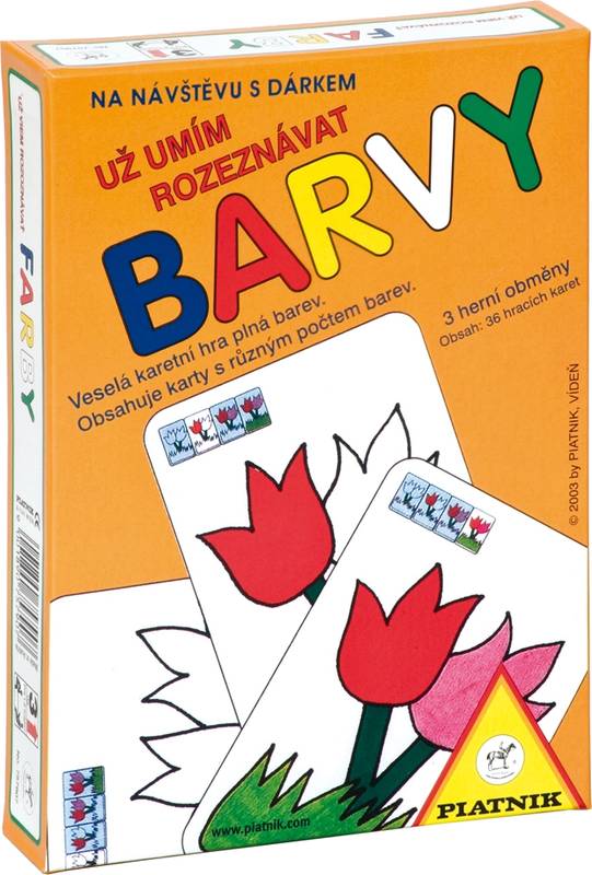 Už umím rozeznávat barvy