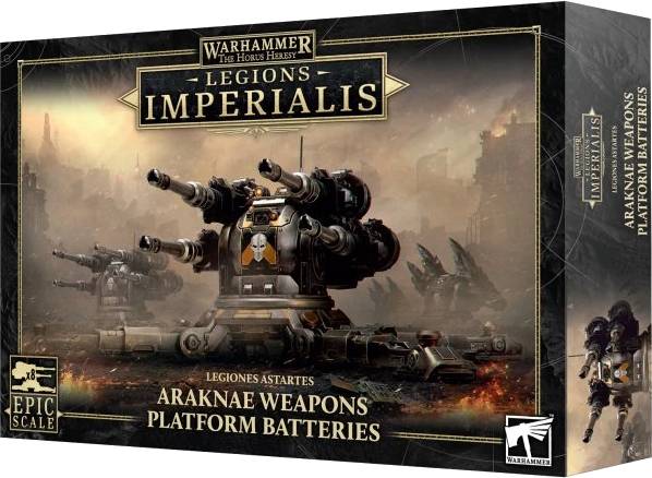 Warhammer The Horus Heresy - Legiones Astartes: Araknae Weapons Platform Batteries - Epic Scale