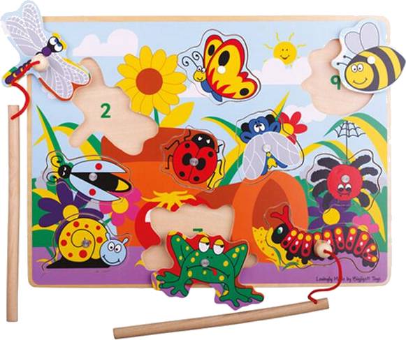 Dřevěné chytání hmyzu