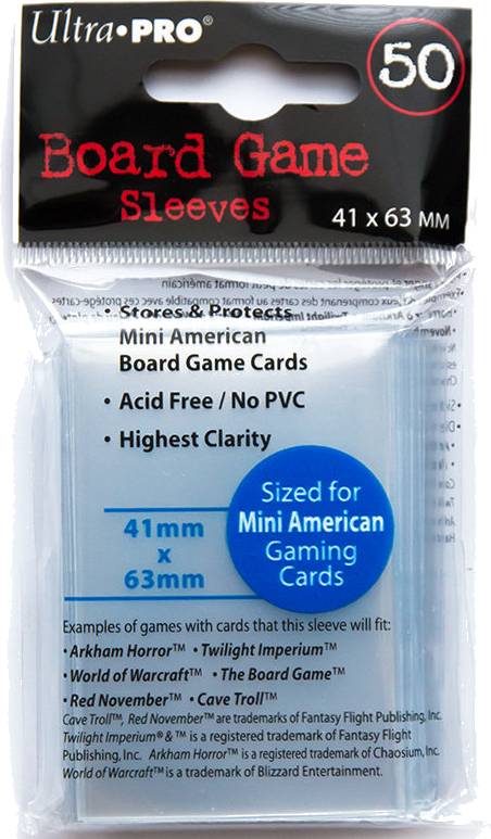 Obaly na karty 41 x 63 mm (Ultra Pro)