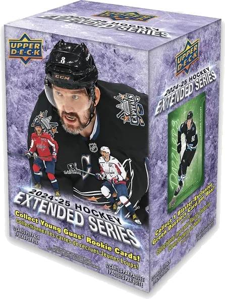 Hokejové karty 2024-25 Upper Deck Extended Series Hockey Blaster Box