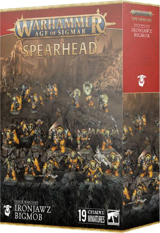 Warhammer Age of Sigmar - Spearhead: Orruk Warclans - Ironjawz Bigmob