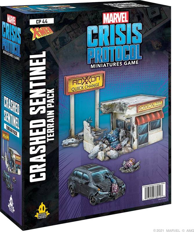 Marvel Crisis Protocol: Crashed Sentinel Terrain Pack