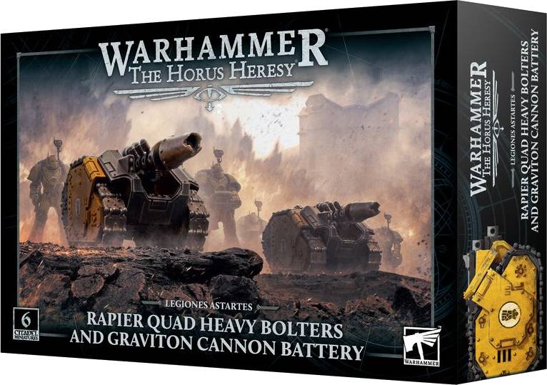 Warhammer The Horus Heresy - Rapier Quad Heavy Bolters and Graviton Cannon Battery