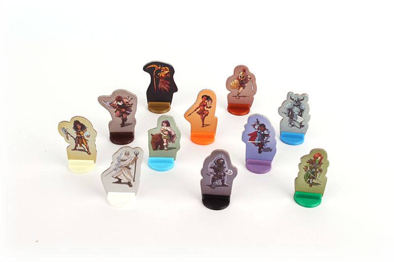 Karak - sada podstavců Podstavce / Base