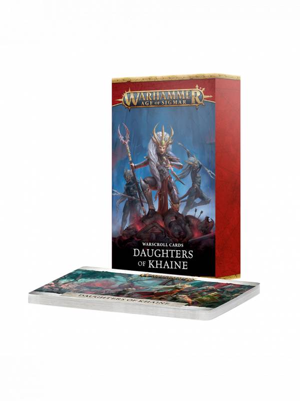 Games-Workshop W-AOS: Warscroll Cards: Daughters of Khaine (2026)