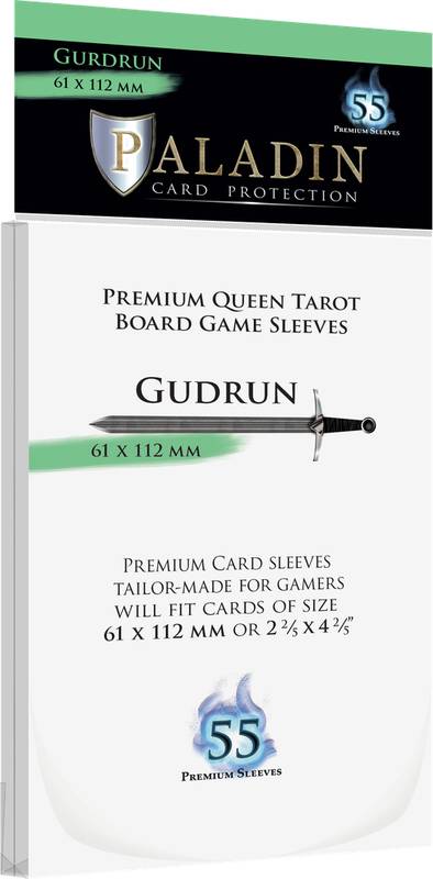 Obaly na karty Paladin - Gudrun - 61 x 112 mm 55 ks