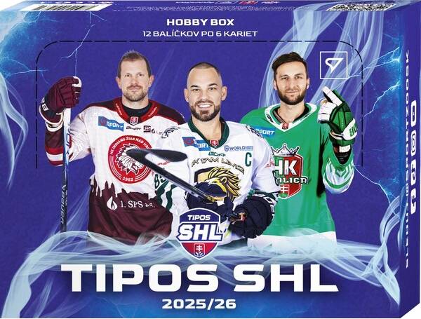 Hokejové karty SportZoo Tipos SHL 2025/26 Hobby Box