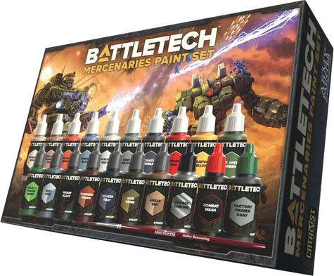 BattleTech: Mercenaries Paint Set