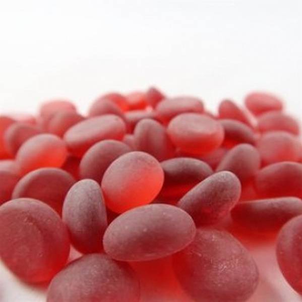 Chessex Tokens - Frosted Crystal Red