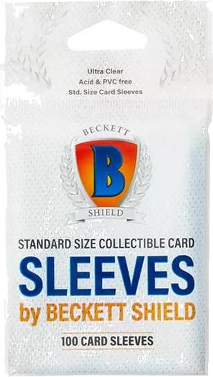 Obaly na karty Beckett Shield Standard (63,5 x 88mm, 100ks)