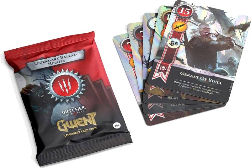 No Loading Games Gwent - Ballads Legendary Foil Cards - Monsters (10 karet)