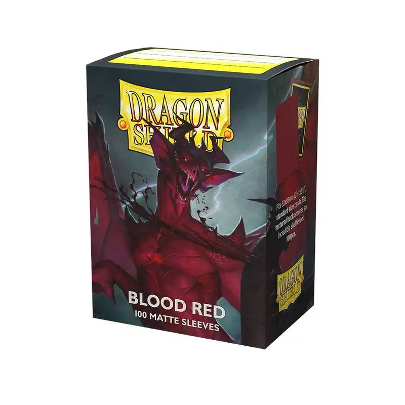 Dragon Shield 100ks - Matte Blood Red 'Simurag'